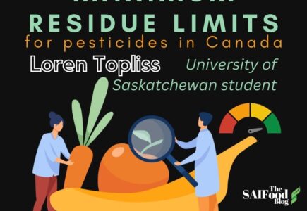 Maximum Residue Limits for Pesticides in Canada