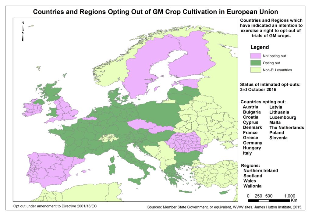 EU non-GMO nations