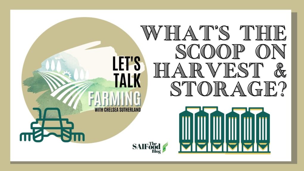 #Let's Talk Farming What's the scoop on harvest and storage?