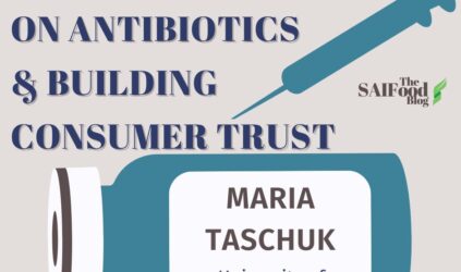 Withdrawal dates on antibiotics and building consumer trust by Maria