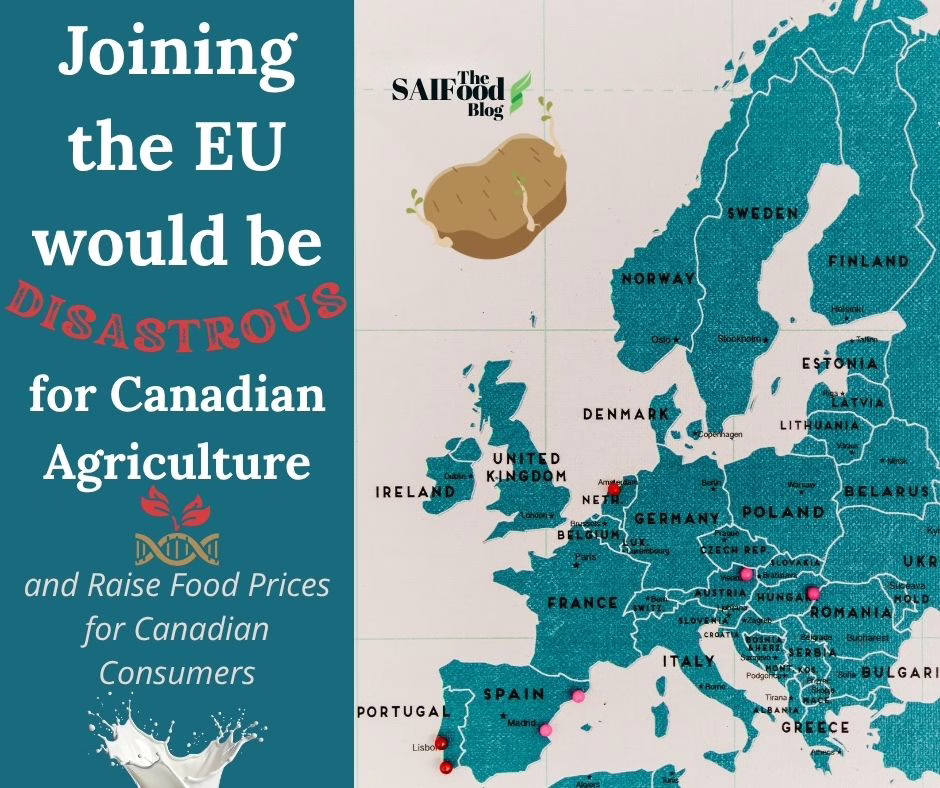 Joining the EU Would be Disastrous for Canadian Agriculture